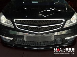 Mercedes-Benz W204 C63 AMG Front Bumper Lip - Carbon Fiber Mercedes-Benz W204 C63 AMG Front Bumper Lip - Carbon Fiber